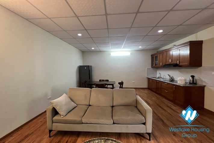 Nice apartment with full furnished for rent in Ngoc Khanh Lake, Ba Dinh